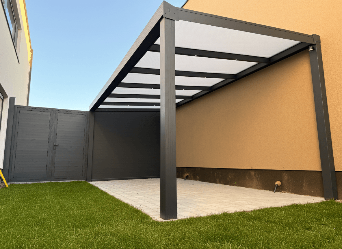 Aluminium Carport 800 × 444 cm