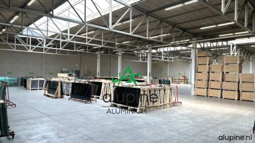 5-rail Glazen Schuifwand met een breedte van 400 t/m 453cm (Getint 93cm glas) - Afbeelding 7