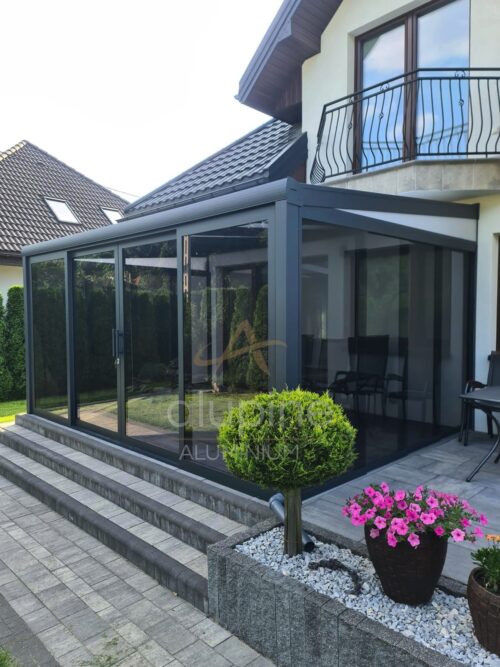 Terrasoverkapping 3.06 x 3.5 meter met polycarbonaat dak - Afbeelding 17