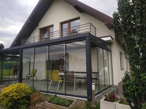 Terrasoverkapping 3.06 x 3.5 meter met polycarbonaat dak - Afbeelding 6